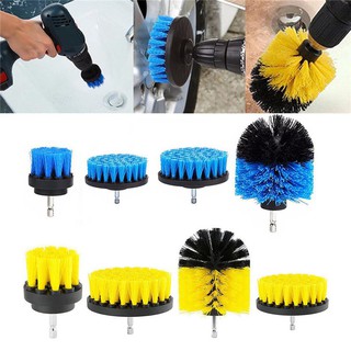 Bộ gồm 4 cọ bàn chải vệ sinh gắn vào máy khoan điện 2/3.5/4/5 Inch