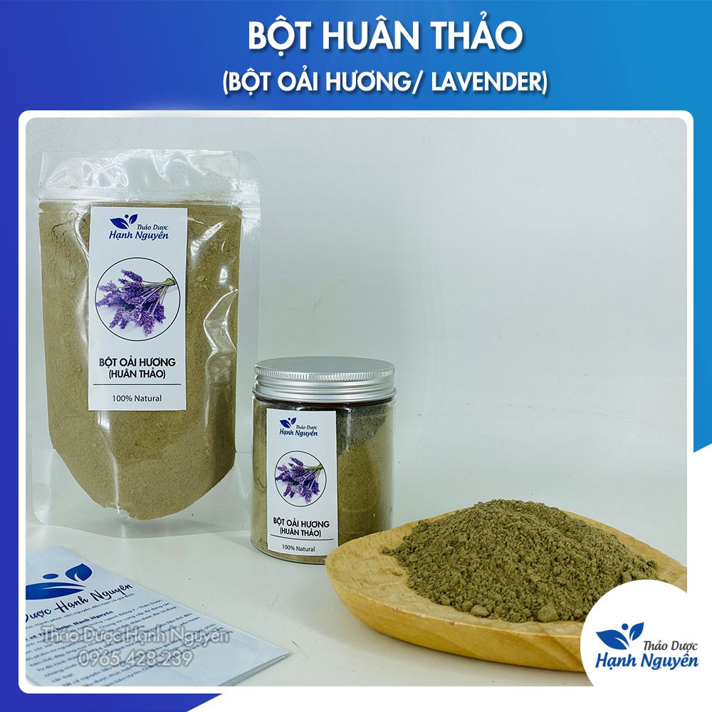 Bột Huân Thảo 100g (Oải Hương/ Lavender/ Hương Thảo) - Có gói dùng thử