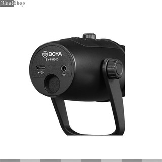 Boya BY-PM500 USB - Micro Condenser Thu Âm Cho Máy Tính, Điện Thoại