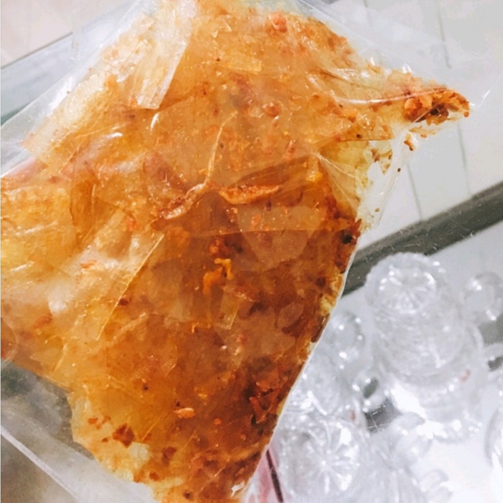 Ship Hỏa Tốc- Bánh tráng sấy mắm tép 50gram