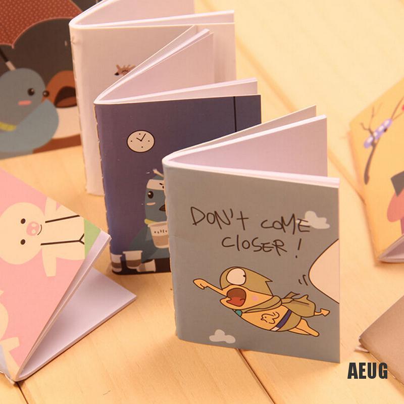 1 Cuốn Sổ Tay Mini Hình Hoạt Hình Dễ Thương