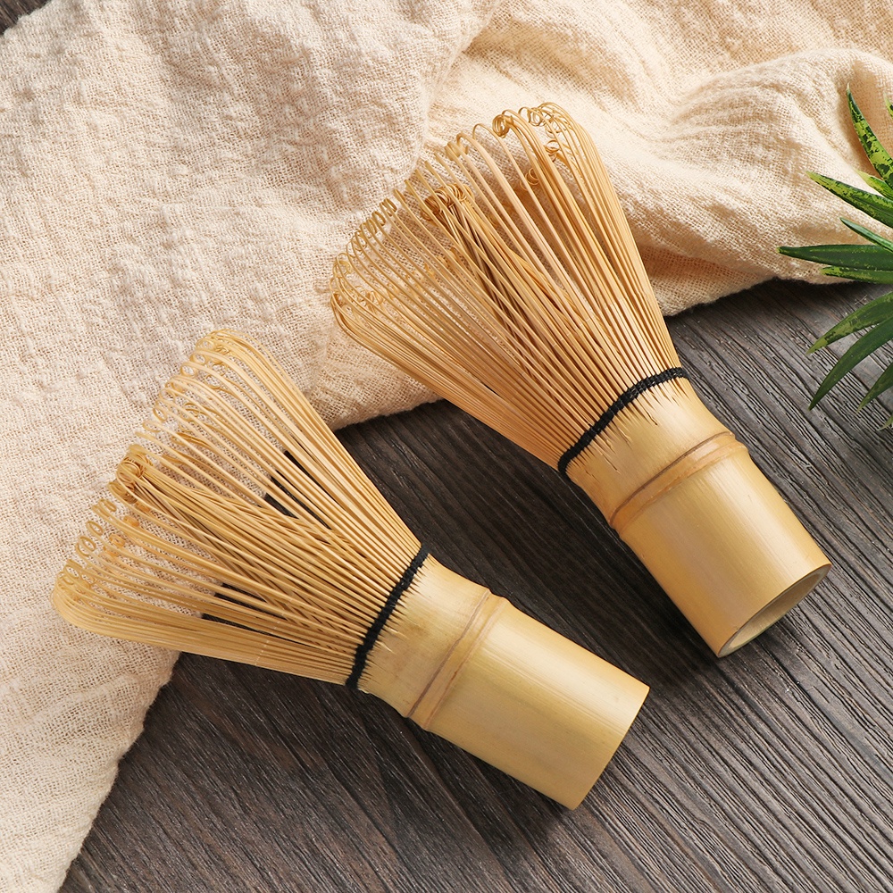 Set 100 cọ tre dùng để đánh bột trà xanh matcha