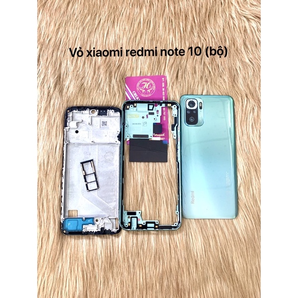 Vỏ xiaomi redmi note 10 (bộ)