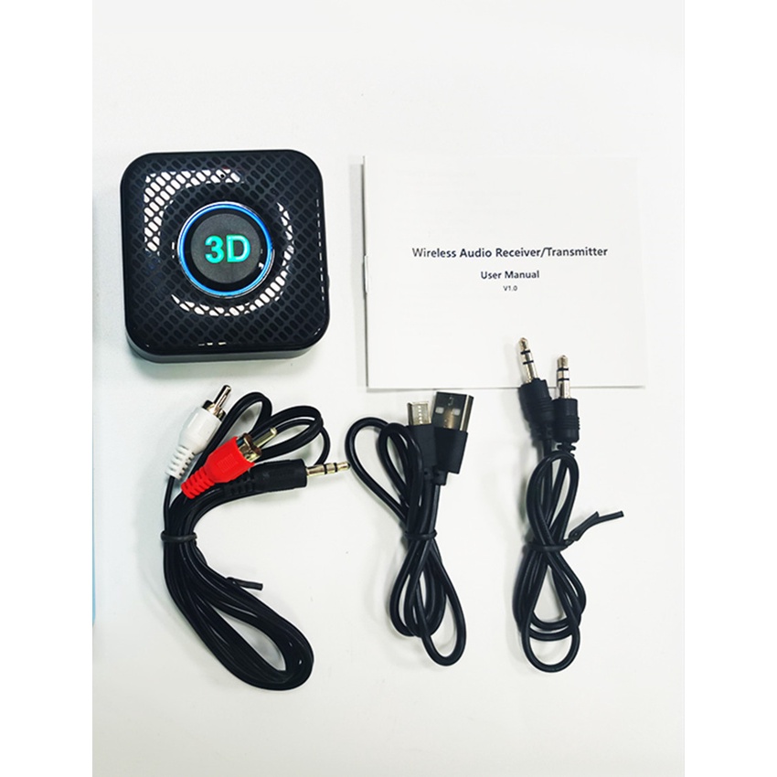 Thiết Bị NhậN TruyềN Âm Thanh Bluetooth 5.0 3D AUX 3.5mm 3.5mm RCA VớI Mic Cho TV / PC / Xe Hơi