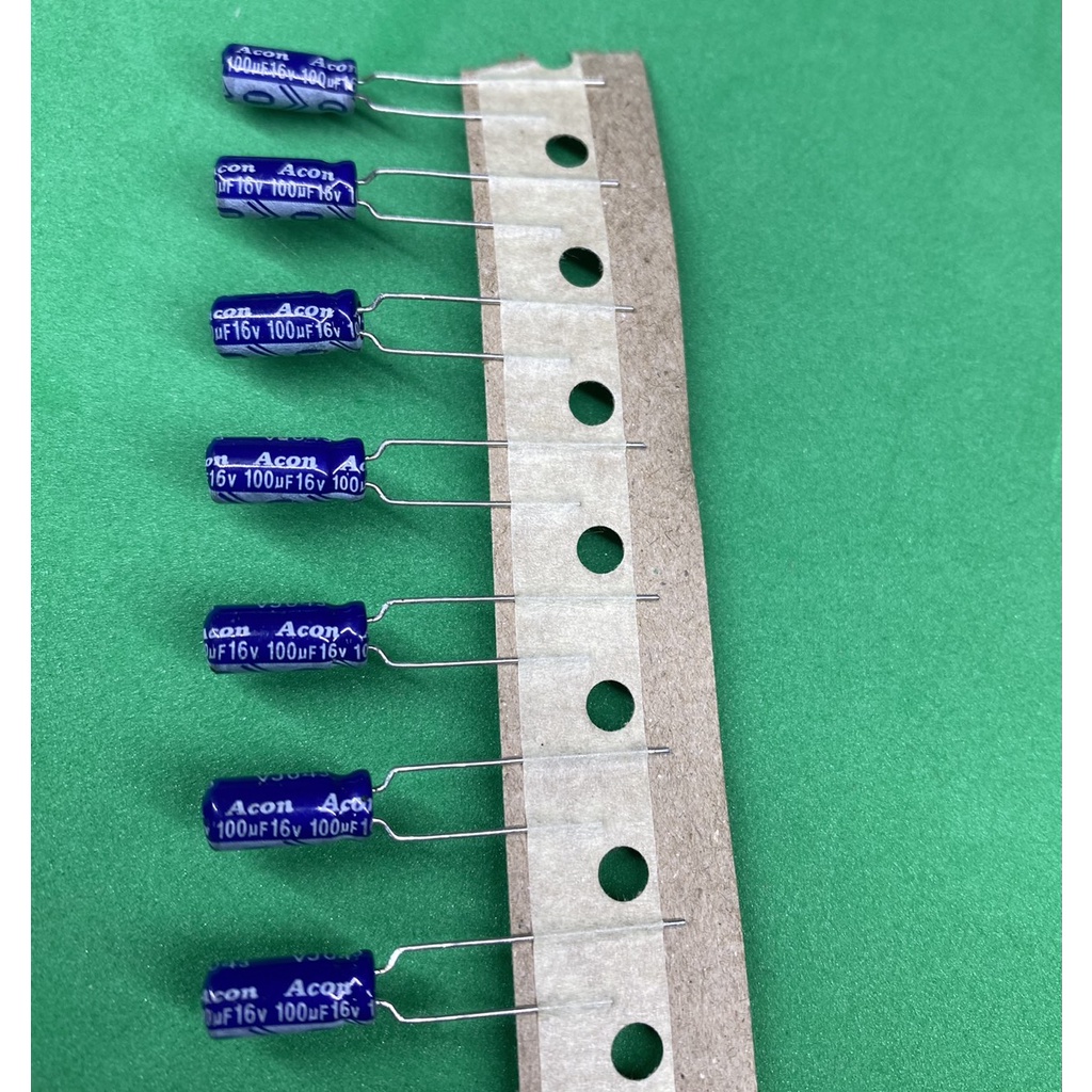 Gói 50 con tụ 100uF - linh kiện điện tử QUỲNH DIỄN