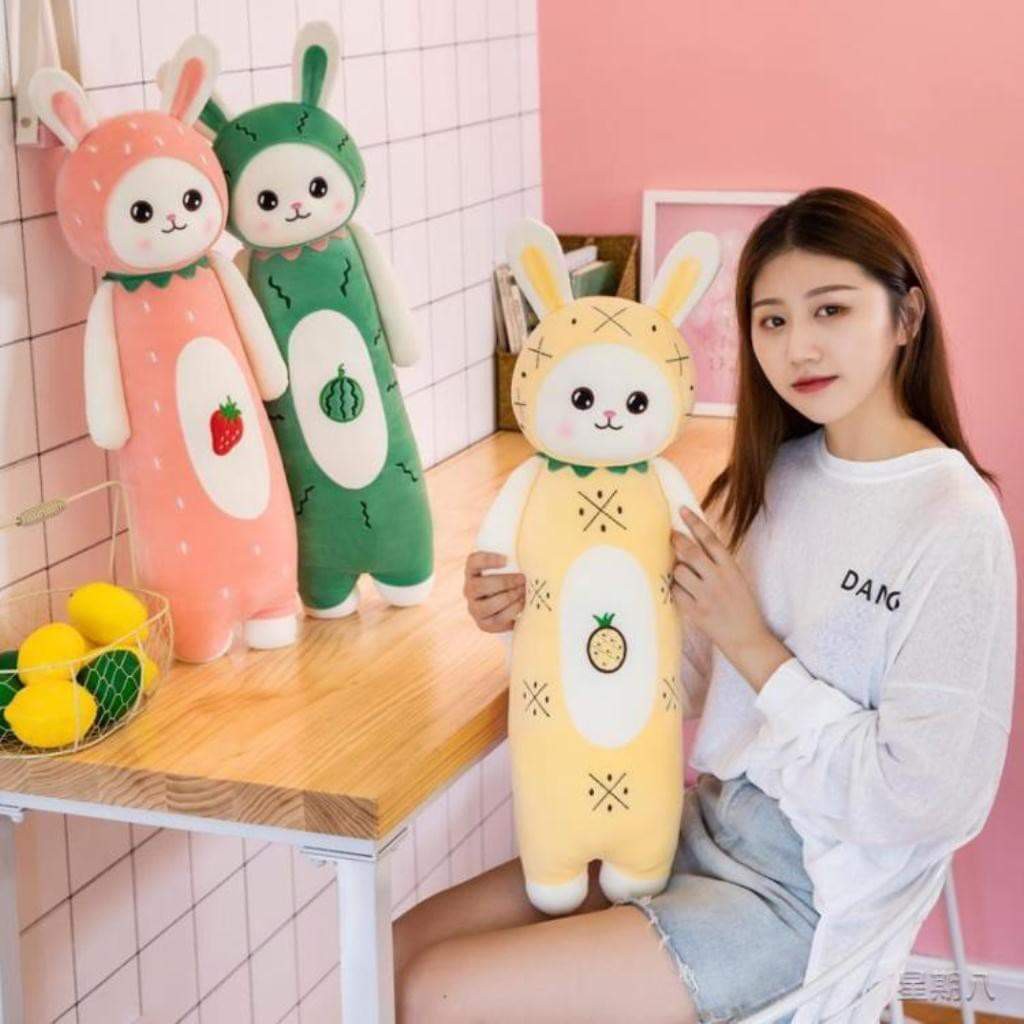 Gối ôm thỏ trái cây