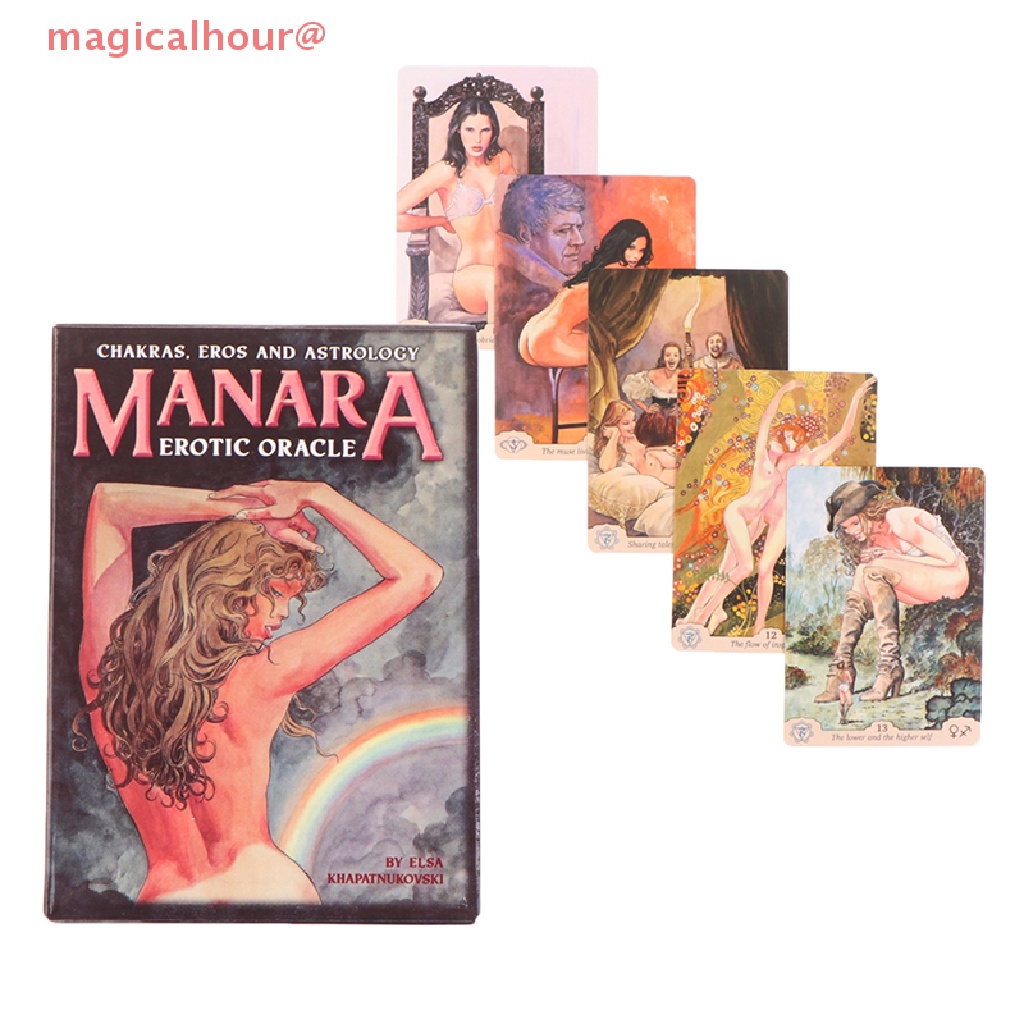 Bộ Bài Tarot magicalhour Manara Erotic Oracle Mới