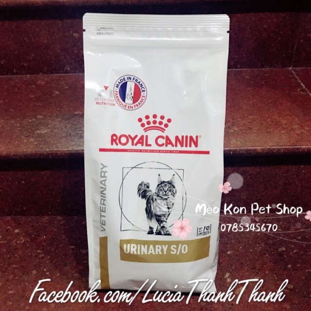 Thức ăn hạt cho mèo Royal Canin Urinary bịch 1,5 kg