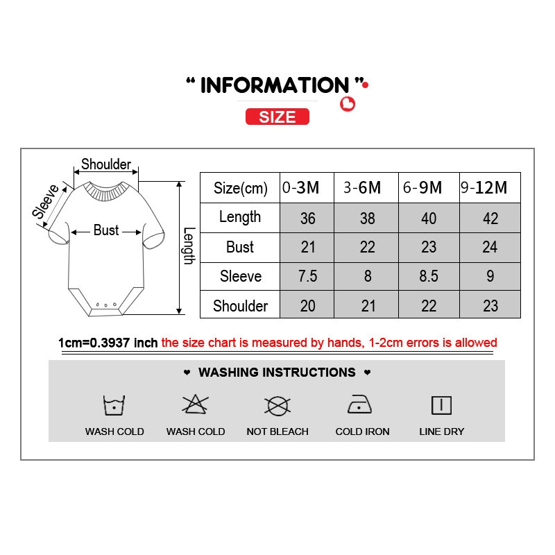 3pcs Baby Summer cotton short sleeve infant clothing Baby Spots 0-12M