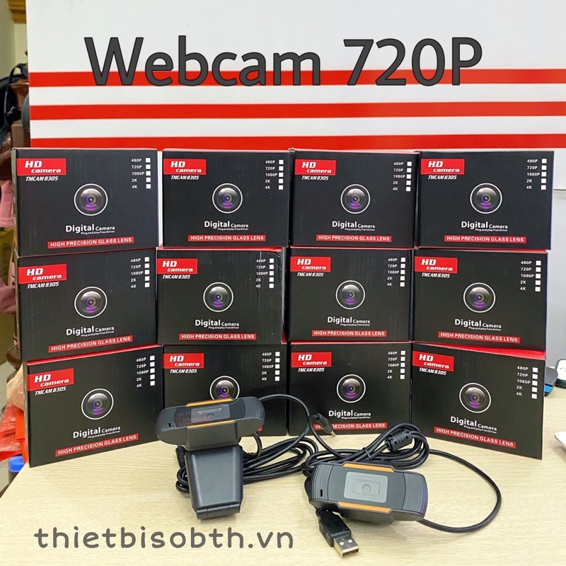 Webcam máy tính hình ảnh 720P, có micro Dùng học tập Online | WebRaoVat - webraovat.net.vn