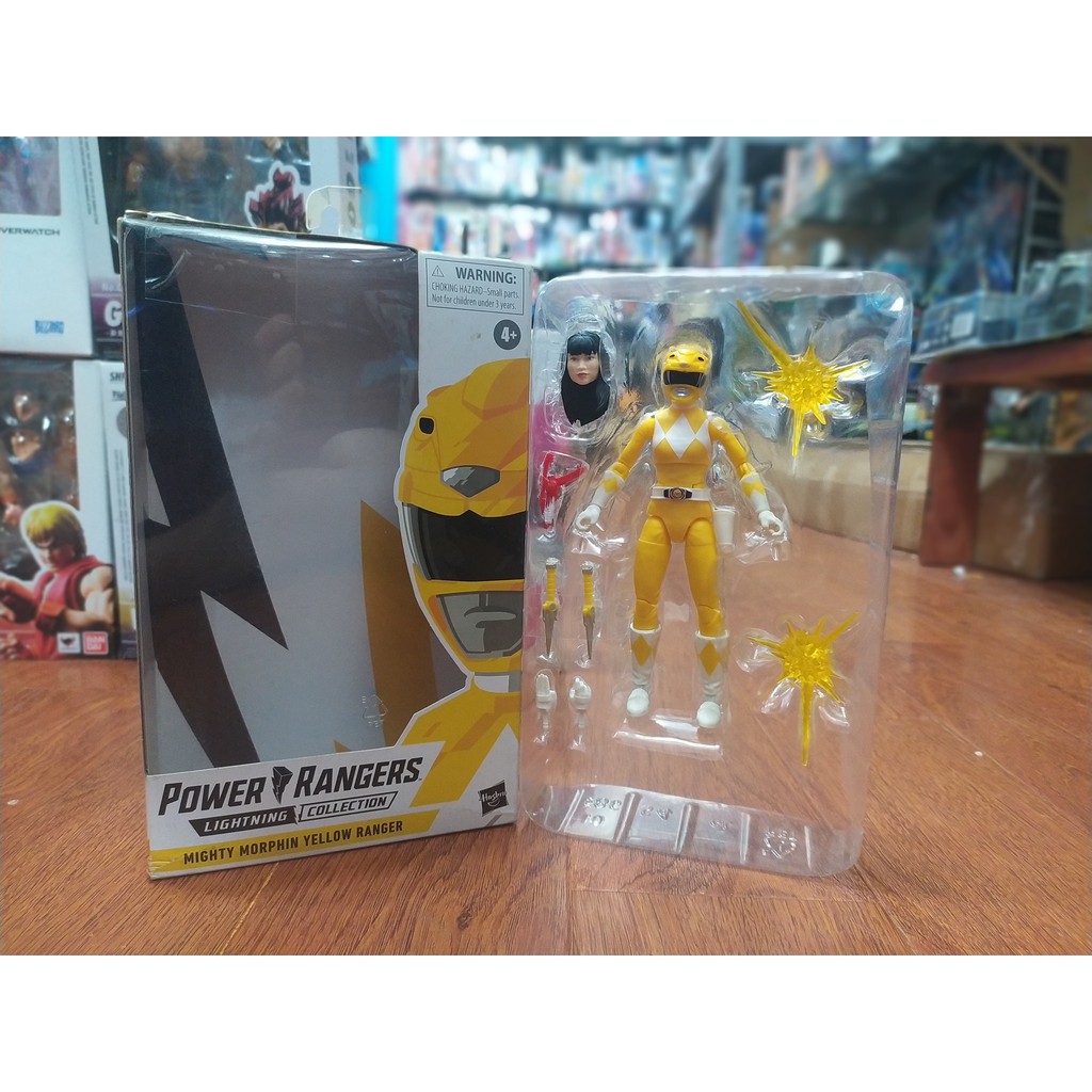 MÔ HÌNH LIGHTNING COLLECTION MMPR YELLOW RANGER