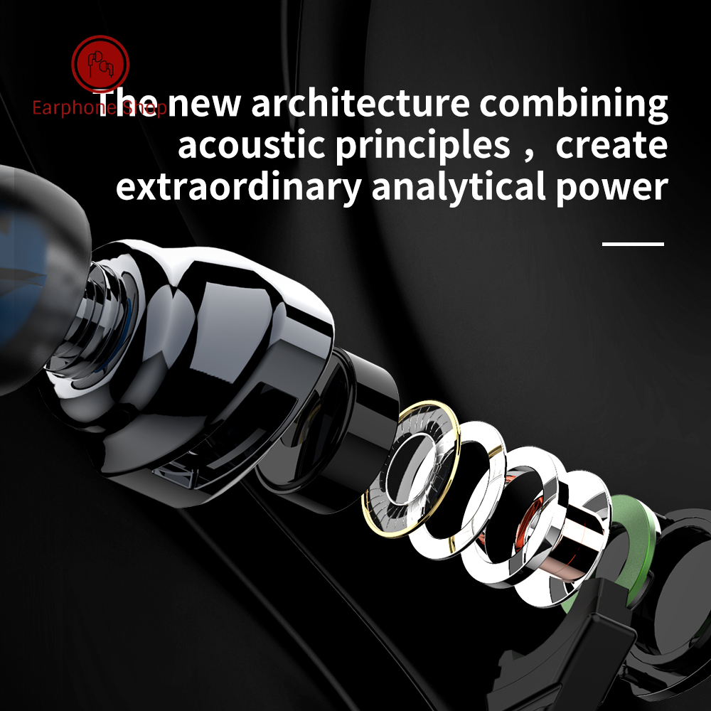 Tai Nghe Nhét Tai Qkz Sk1 Jack 3.5mm Âm Thanh Siêu Trầm Và Phụ Kiện