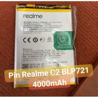 Pin realme C2 model BLP721 bảo hành đổi mới