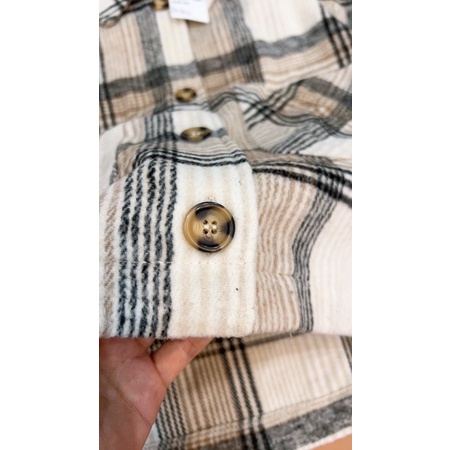 Áo khoác dạ sơ mi