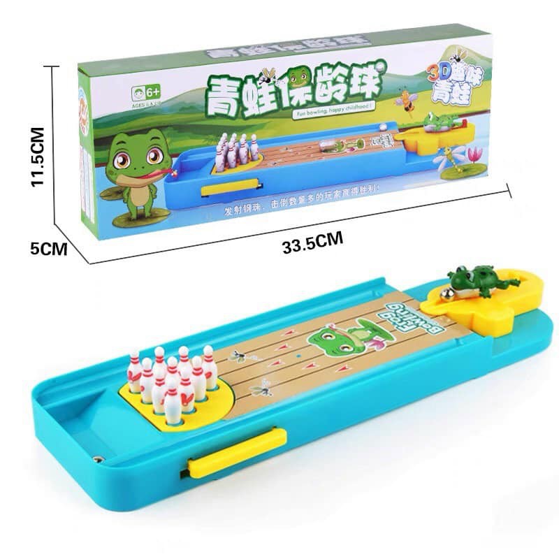 BỘ ĐỒ CHƠI BẮN BOWLING HÌNH RÙA CON ĐÁNG YÊU CHO BÉ