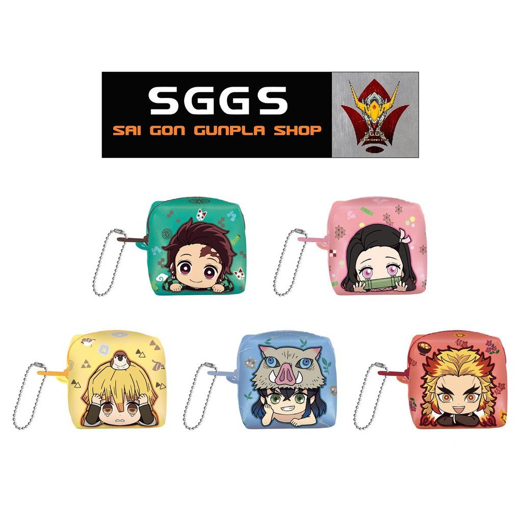 Bandai POUCH COLLECTION DEMON SLAYER KIMETSU NO YAIBA [ BỐC NGẪU NHIÊN ] Đồ Chơi Lưu Niệm Anime Nhật