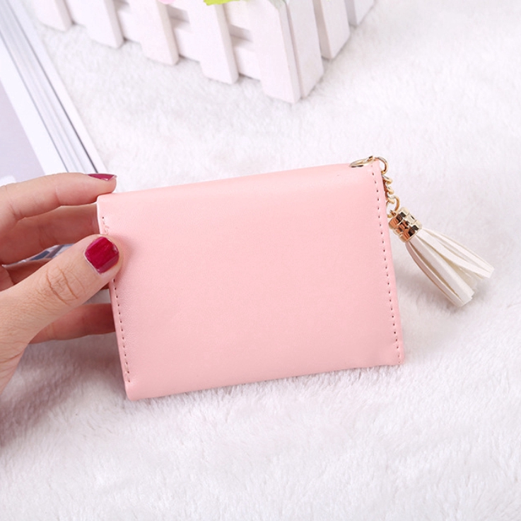 Ví Cầm Tay Nhỏ Gọn Phối Tua Rua Xinh Xắn | BigBuy360 - bigbuy360.vn