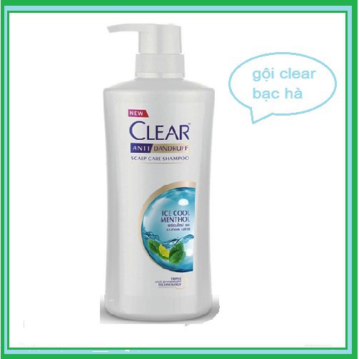 Dầu gội trị gàu Clear men thái 480ml