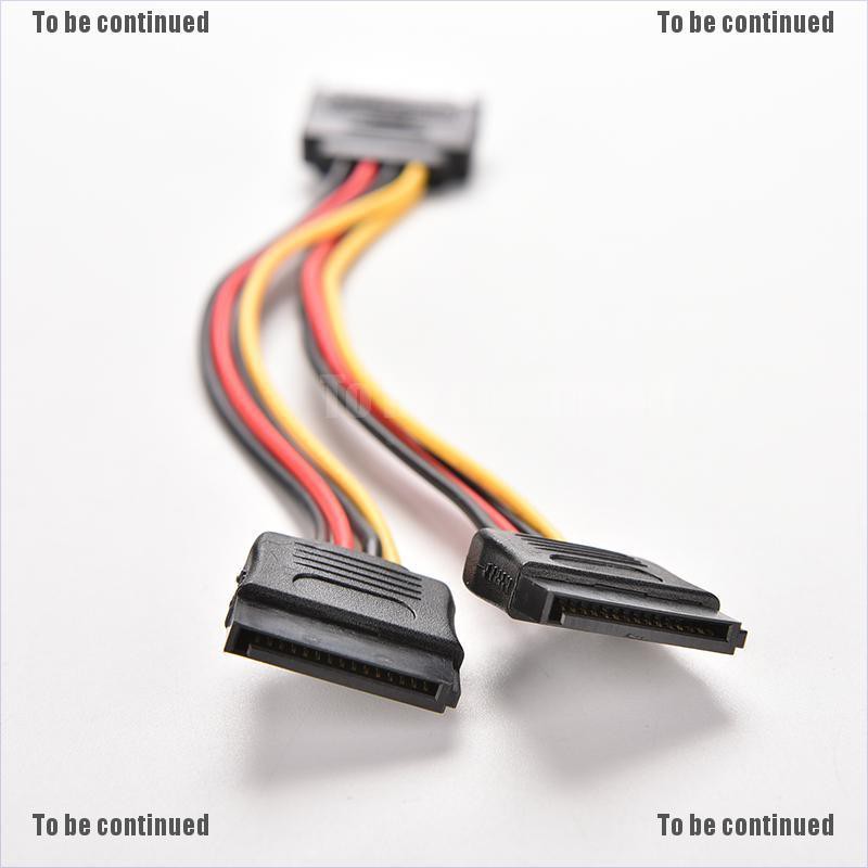 Bộ Chia Nguồn SATA 15pin 1: 2 Tiện Lợi