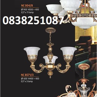 Đèn chùm cổ điển (Đã có bóng) NC8571-3