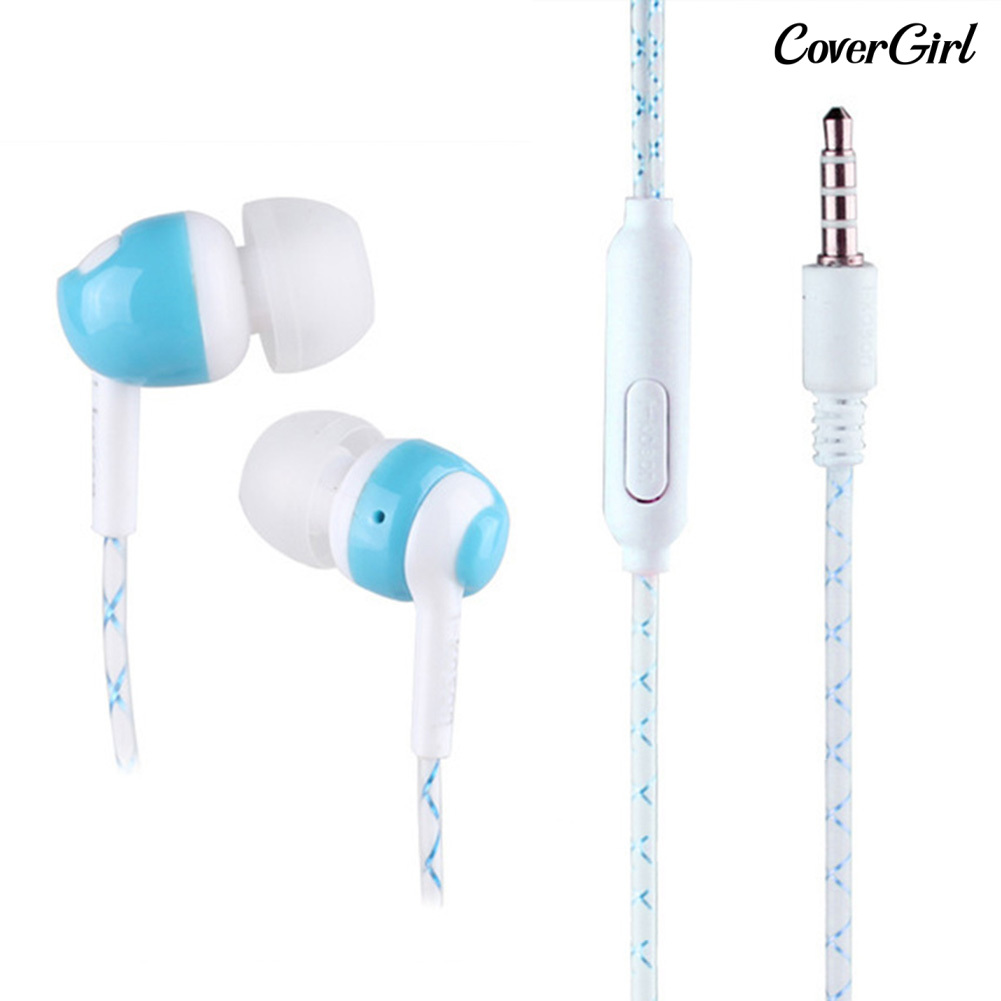 Tai Nghe Nhét Tai Phát Sáng Jack 3.5mm Có Micro Tiện Dụng | BigBuy360 - bigbuy360.vn