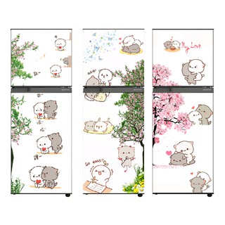 Giấy dán - decal dán tủ lạnh chất liệu cao cấp