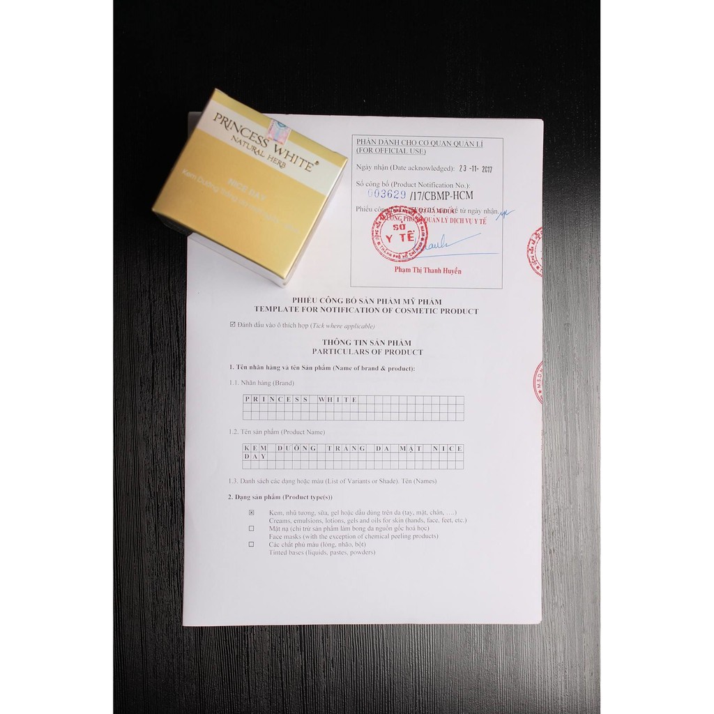 KEM DƯỠNG TRẮNG DA MẶT NICE DAY PRINCESS WHITE | BigBuy360 - bigbuy360.vn