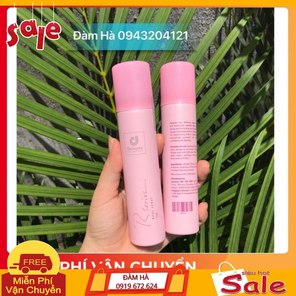 [SALE] Xịt toàn thân rseries Thái- Rseries body spray