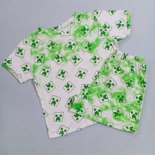 Bộ đồ ngủ nữ quần đùi tay lỡ RCB17, thun cotton và borip xịn xò