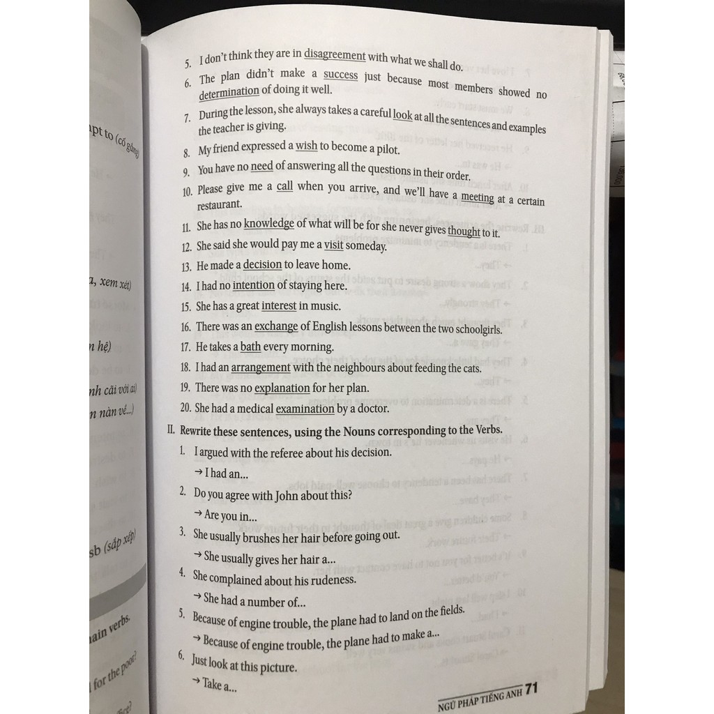 Sách-Ngữ Pháp Tiếng Anh Dành Cho Học Sinh (Bài Tập Và Đáp Án) - Tái Bản