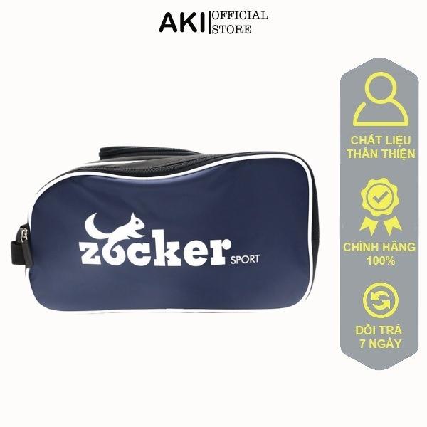 Túi đựng giày đá bóng Zocker Xanh Navy, phụ kiện thể thao balo unisex thời trang chính hãng cao cấp - TZ004