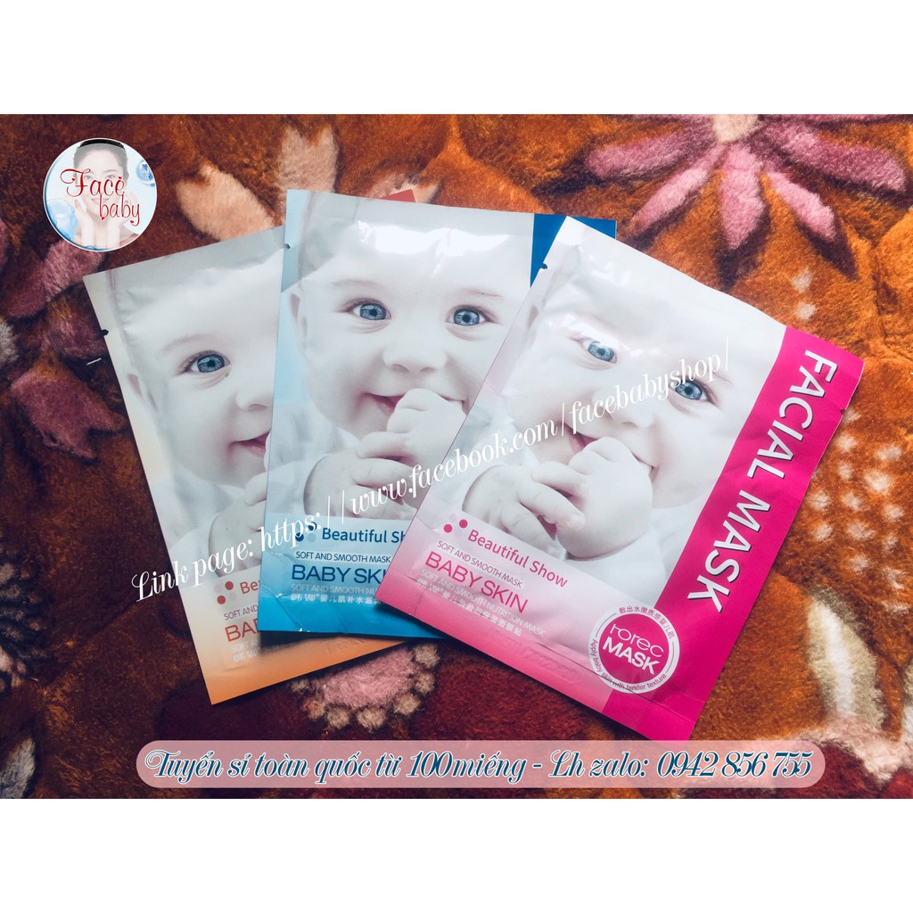 Mặt nạ Baby Skin Bioaqua nội địa trung