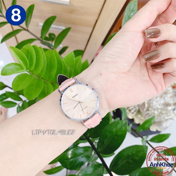 Đồng hồ nữ dây da Casio Standard chính hãng Anh Khuê LTP-VT01 Series | BigBuy360 - bigbuy360.vn