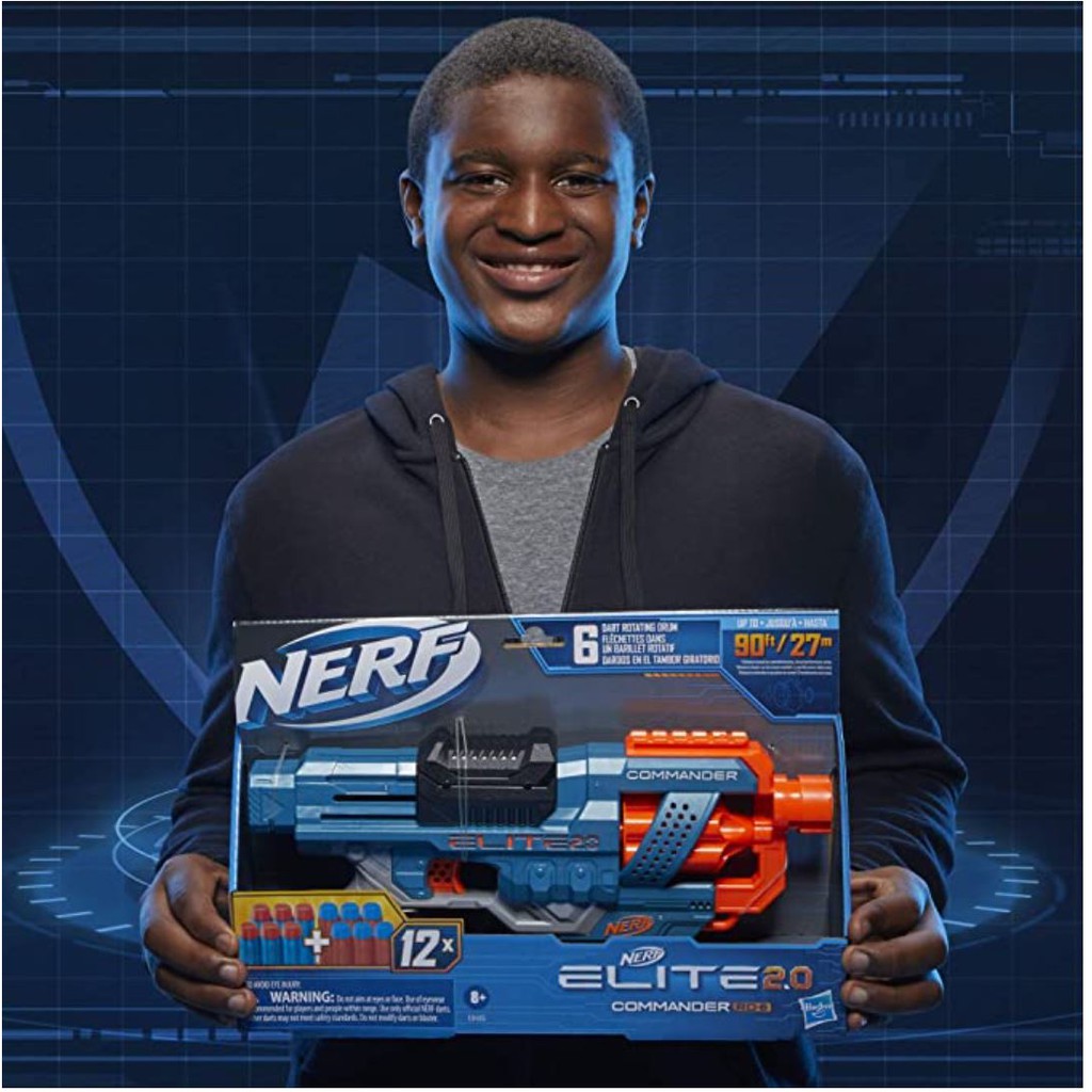 [Hàng Mỹ][Đồ chơi vận động ngoài trời] Nerf Elitte Commander 2.0