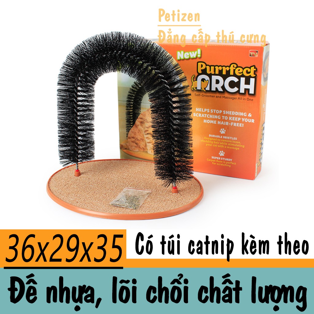 Bàn Chổi cọ lưng cho Mèo