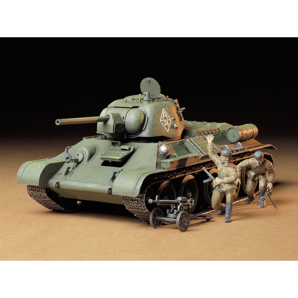 35149 Mô hình xe tăng quân sự 1/35 SCALE RUSSIAN T34/76 "ChTZ"