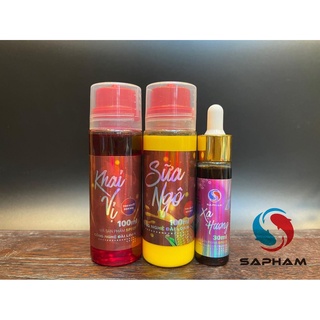 HƯƠNG LIỆU SA PHẠM tùy chọn : khai vị , sữa ngô , xạ hương