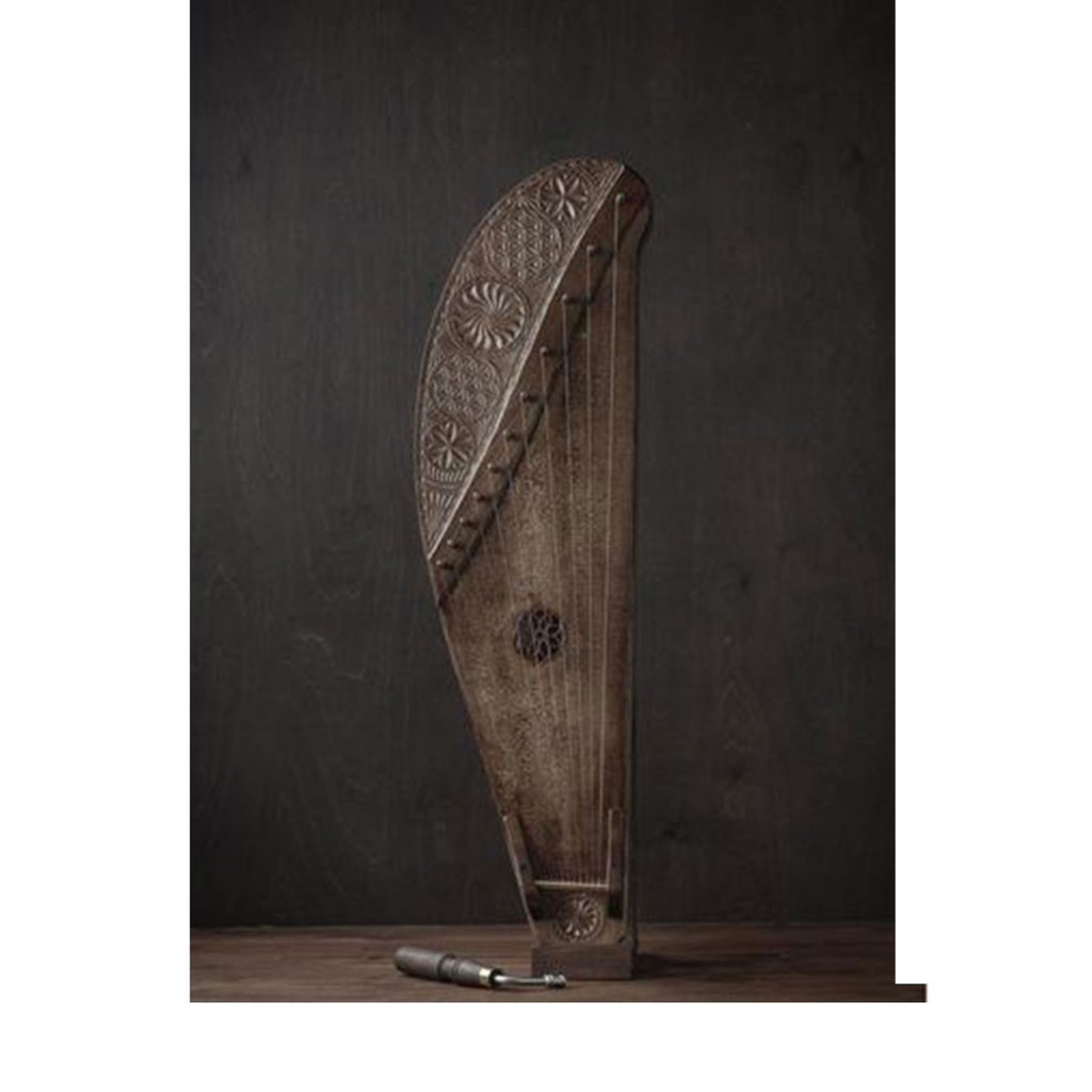 Đàn Lyre harp SIMIE-010 loại 9 dây tặng phụ kiện cây chỉnh dây Hàng thủ công