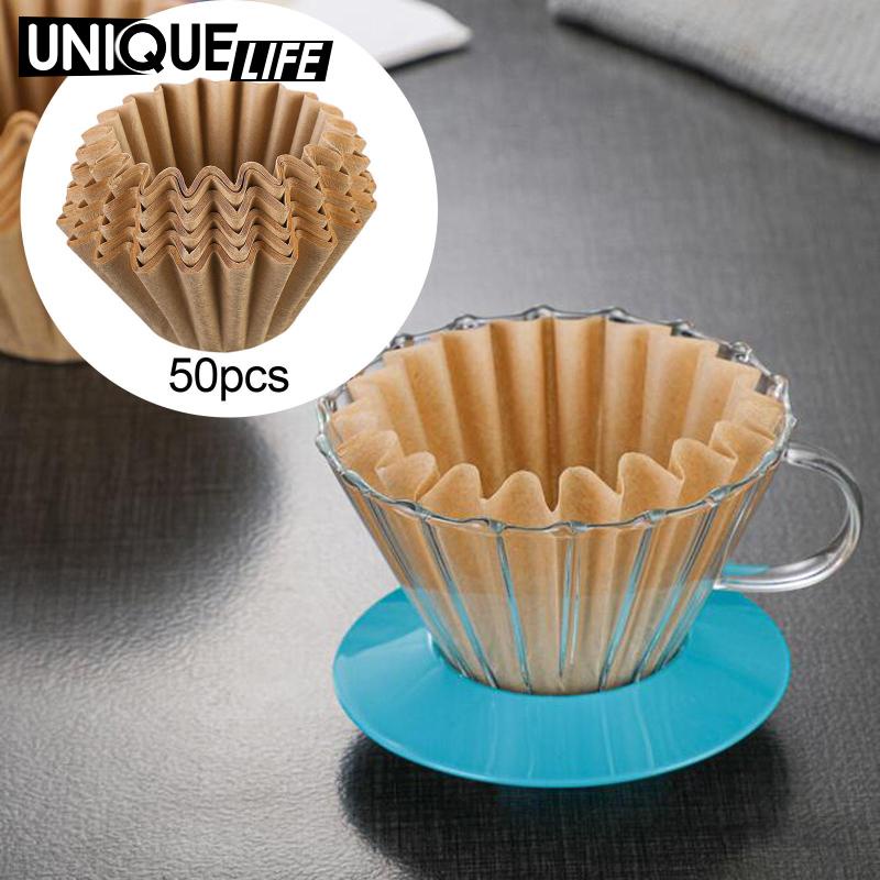 50 Tấm Lọc Giấy Cho Máy Pha Cà Phê