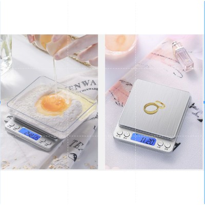 Cân tiểu ly điện tử siêu chính xác High Precision dải cân 3kg - 0.1g