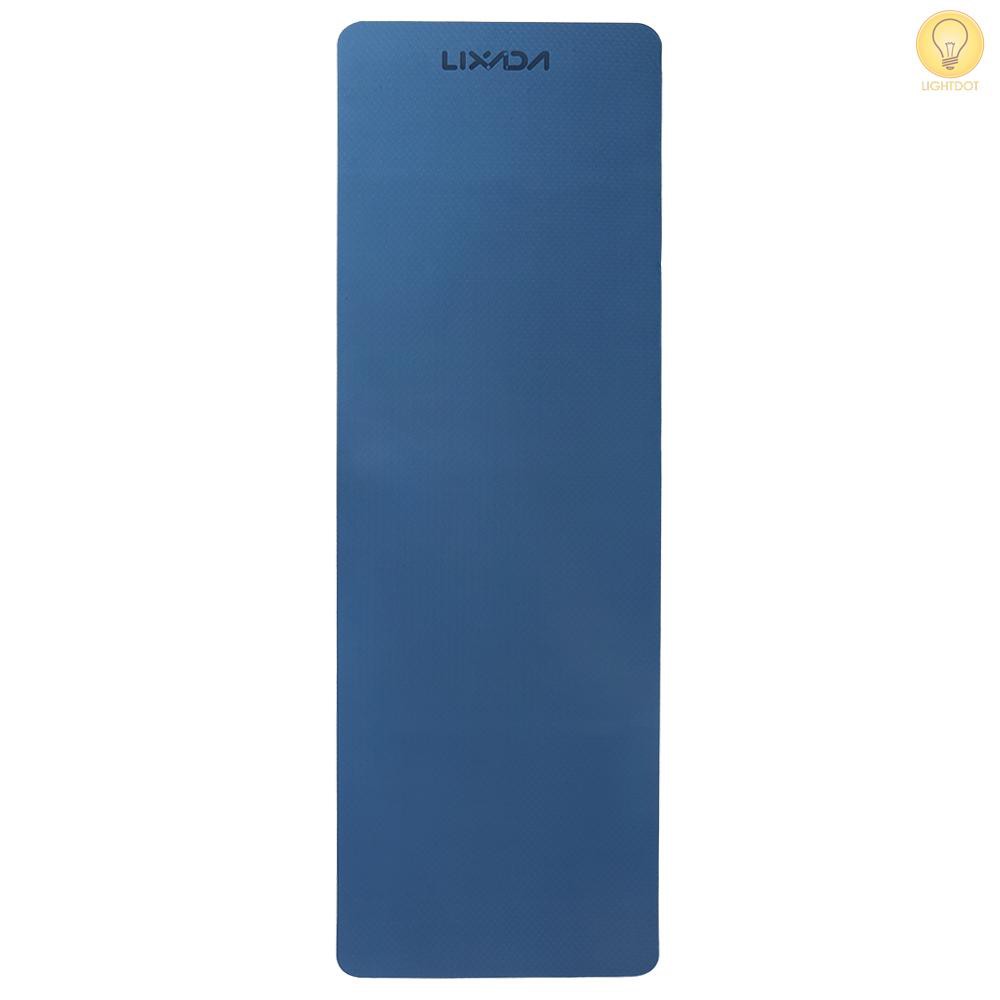 LT.D 72x24IN Non-slip Yoga Mat TPE Eco Friendly Fitness Pilates Gymnastics Mat Gift Carrying Strap and Storage Bag