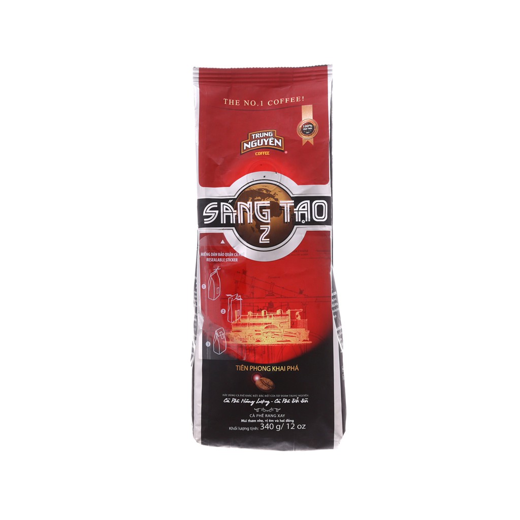 [CHÍNH HÃNG] Cà phê Trung Nguyên Sáng Tạo Số 2 - Gói 340g