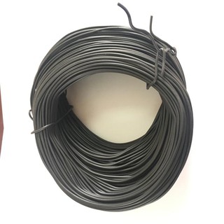 Cuộn 90m dây kẽm bọc nhựa dùng buộc cành, buộc đồ vật đường kính lõi 0,55mm