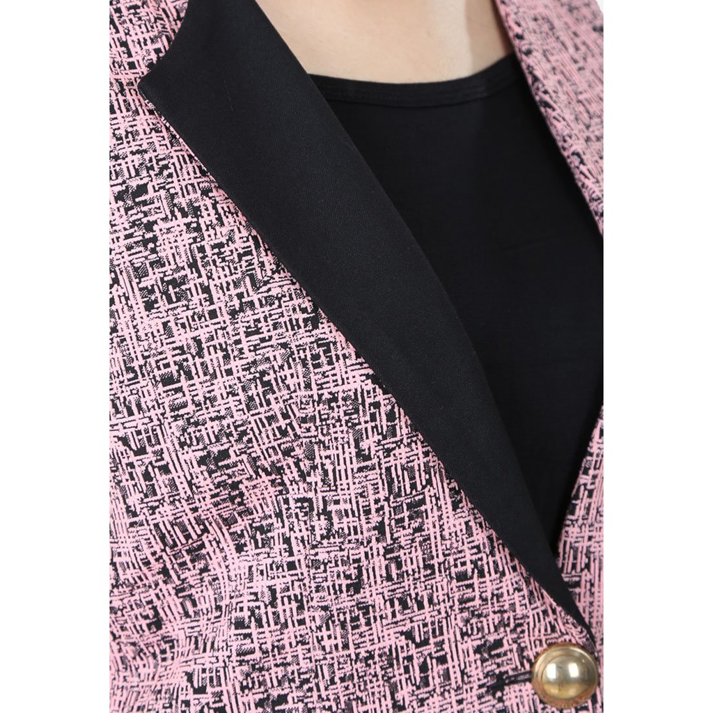 The One Fashion áo blazer sát nách nữ AVB0642DEH