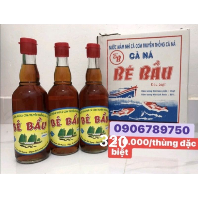 ❤Nước Mắm Bé Bầu ❤Loại đặc Biệt❤️thùng/6chai/500ml