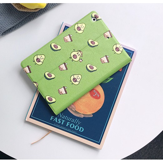 Bao nắp gập hình quả bơ cho máy tính bảng iPad 6 Air2 iPad 2017 2018 Ipad Mini 2 3 4 5 iPad Air3 | BigBuy360 - bigbuy360.vn