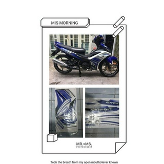 bộ tem xe exciter 135 đời 2012 - Đồ Chơi Xe
