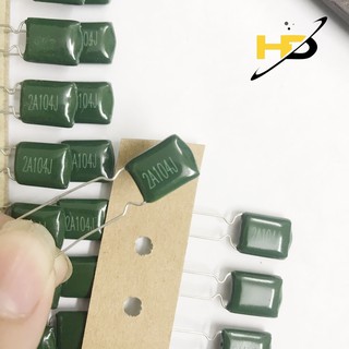 Gói 20 Con Tụ Điện Mica 2A104J 100V, Linh Kiện Điện Tử