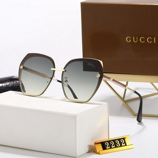 Gucci_ Kính râm 2021 Thời trang Hàn Quốc mới Kính râm phân cực nam và nữ Cặp đôi hợp thời trang Du lịch ngoài trời Kính râm lái xe thời trang Ngôi sao đường phố Chụp ảnh Wild Anti-UV Kính râm