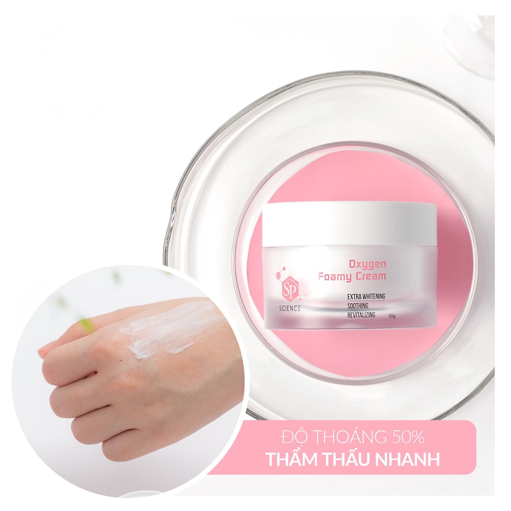 KEM DƯỠNG DA TĂNG CƯỜNG OXY SPSCIENCE - OXYGEN FOAM CREAM